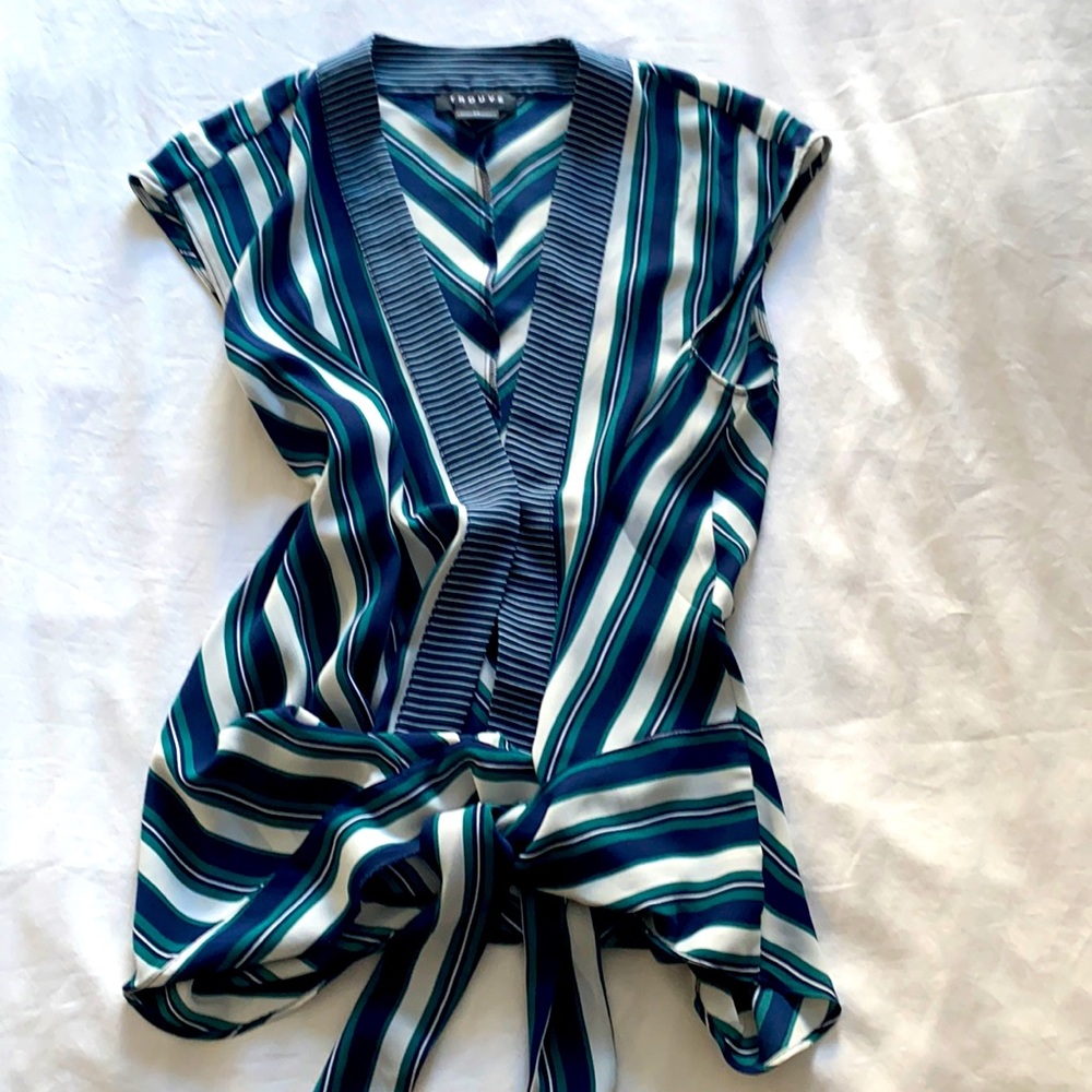 Deep neck line top